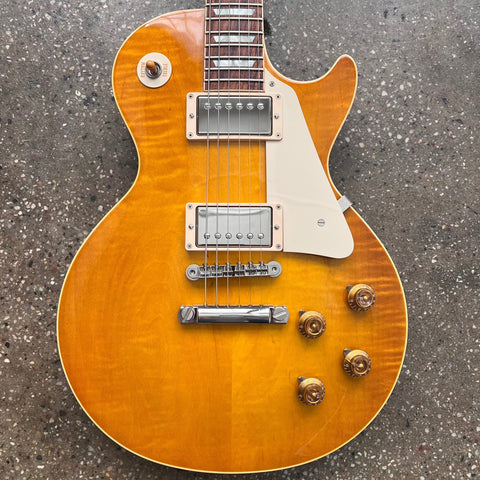 2014 Gibson Custom Shop 1958 Les Paul Made 2 Measure Specs - Lemonburst Gloss