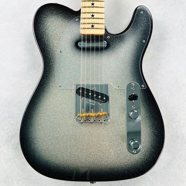 2017 Fender Custom Shop Founders Design Alan Hamel Telecaster NOS Specs - Black Sparkle