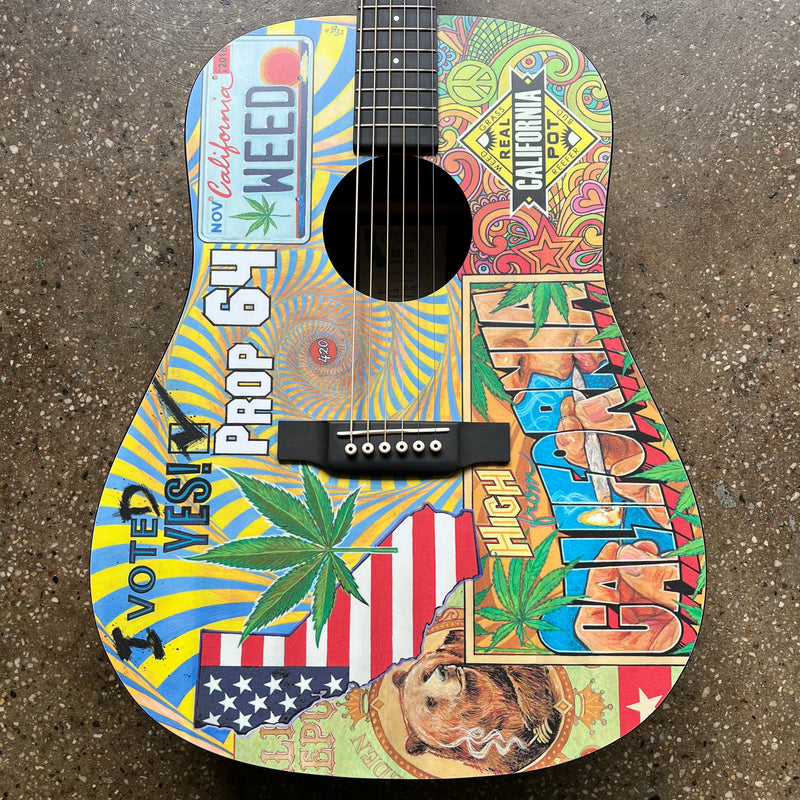 2017 Martin DX420 Dreadnought Robert Goetzl Prop 64 Graphic Specs & Images