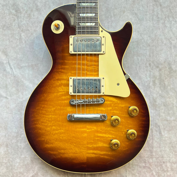 2021 Gibson Custom Shop 1959 Les Paul VOS Wildwood Spec Specs - Kindred Burst