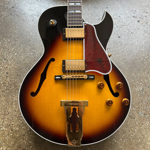 2021 Gibson Custom Shop L-4CES Mahogany Vintage Sunburst Specs