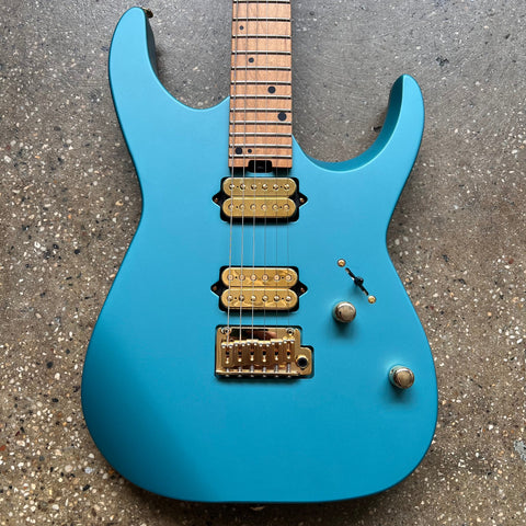 2022 Charvel Angel Vivaldi Signature Pro-Mod DK24-6 Nova Specs - Lucerne Aqua Firemist