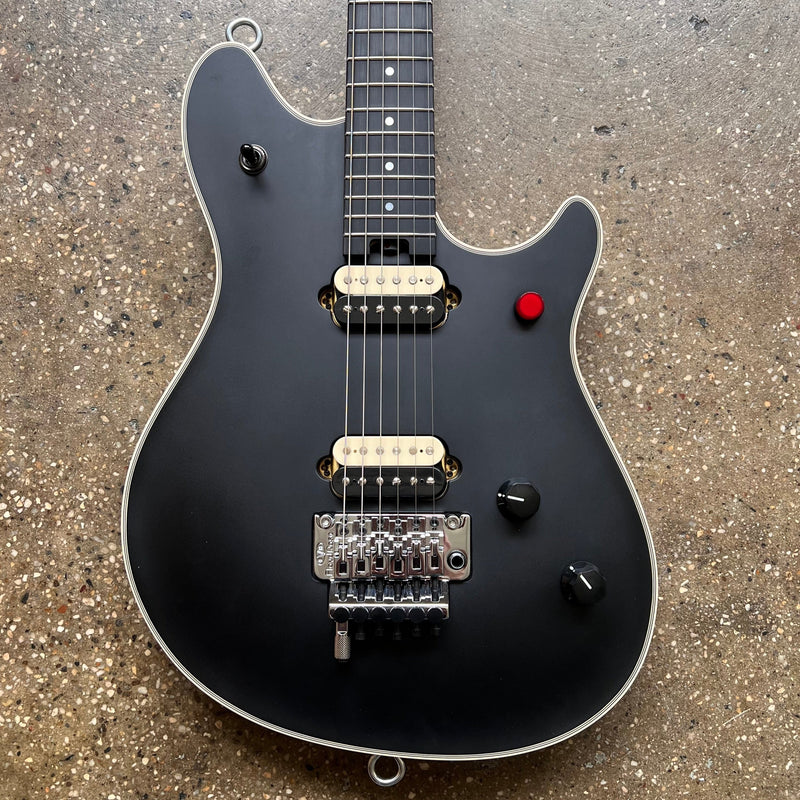 EVH Wolfgang USA Edward Van Halen Signature with Floyd Rose and Killswitch 2022 - Stealth Black - 1