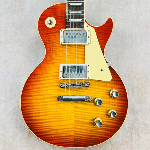 2022 Gibson Custom Shop 1960 Les Paul Standard Reissue VOS Specs - Tangerine Burst