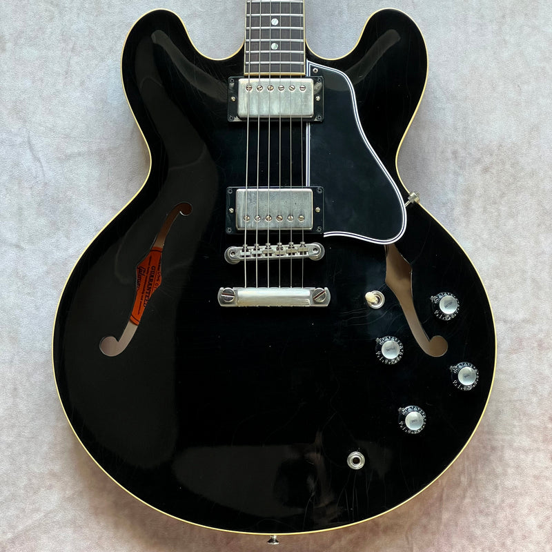 2022 Gibson Custom Shop 1961 ES-335 Reissue CME Spec Murphy Lab Specs - Antique Ebony Ultra Light Aged