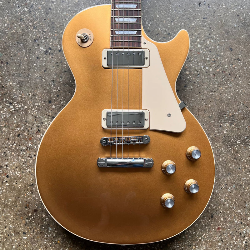 Gibson 70s Les Paul Deluxe 2022 - Goldtop - 1