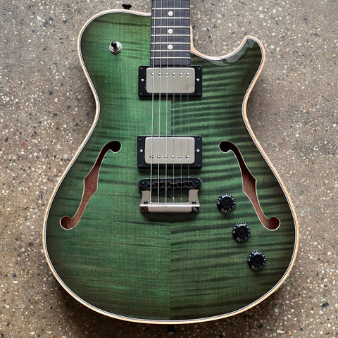 2022 Knaggs Chena T1 Specs - Green / Dark Green Burst