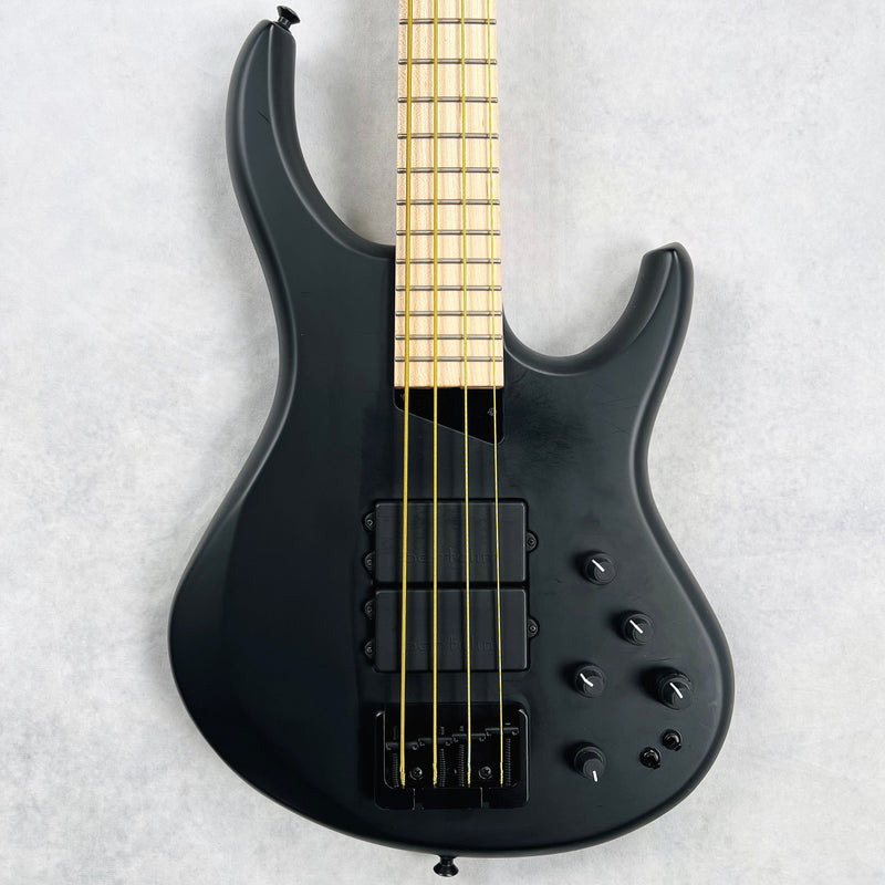 MTD Michael Tobias Design Kingston Super-4 USA Hardware & Bartolini Pickups 2022 - Satin Black
