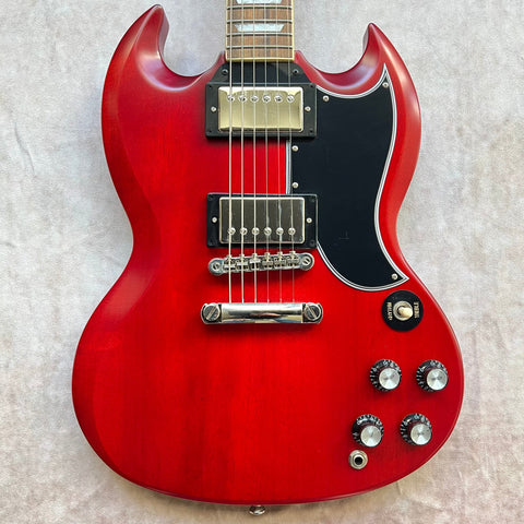 2023 Epiphone 1961 Les Paul SG Standard Specs - Aged Sixties Cherry