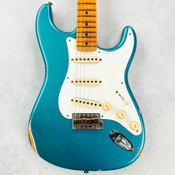 2023 Fender Custom Shop 1956 Stratocaster Relic Limited Edition Specs - Faded Ocean Turquoise