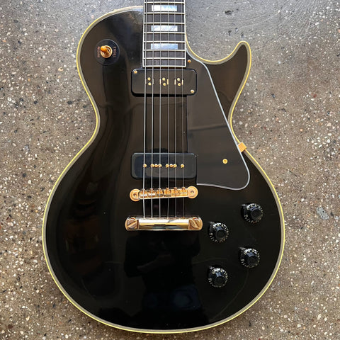 2023 Gibson Custom Shop 1954 Les Paul Custom Specs - Ebony