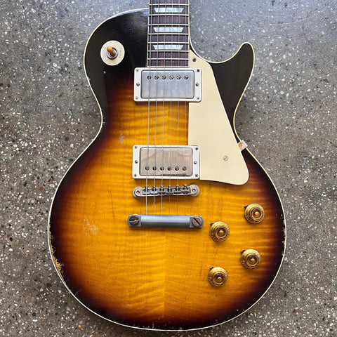 2023 Gibson Custom Shop Custom Shop 1959 Les Paul Standard Ultra Heavy Aged Specs - Kindred Burst