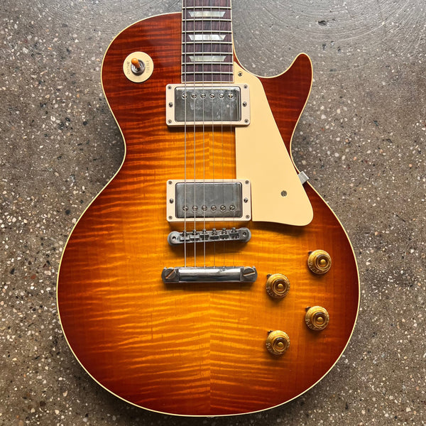 2023 Gibson Custom Shop 1959 Les Paul Standard Reissue VOS Specs - Iced Tea