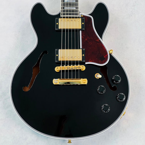 2023 Gibson Custom Shop CS-356 Stopbar Specs - Ebony