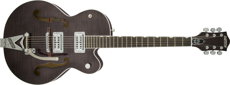 Gretsch G6120SH-TBLK Brian Setzer Hot Rod with Bigsby TV Jones Setzer Pickups Tuxedo Black Specifications