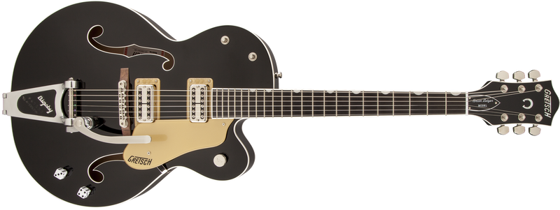 Gretsch G6120SSU-BK Brian Setzer Nashville with Bigsby TV Jones Setzer Pickups Black Urethane Specifications
