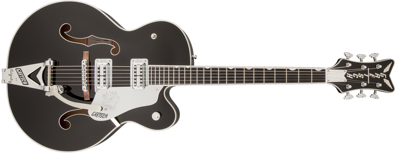 Gretsch G6136SLBP Brian Setzer Phoenix with Bigsby TV Jones Setzer Pickups Black Lacquer Specifications