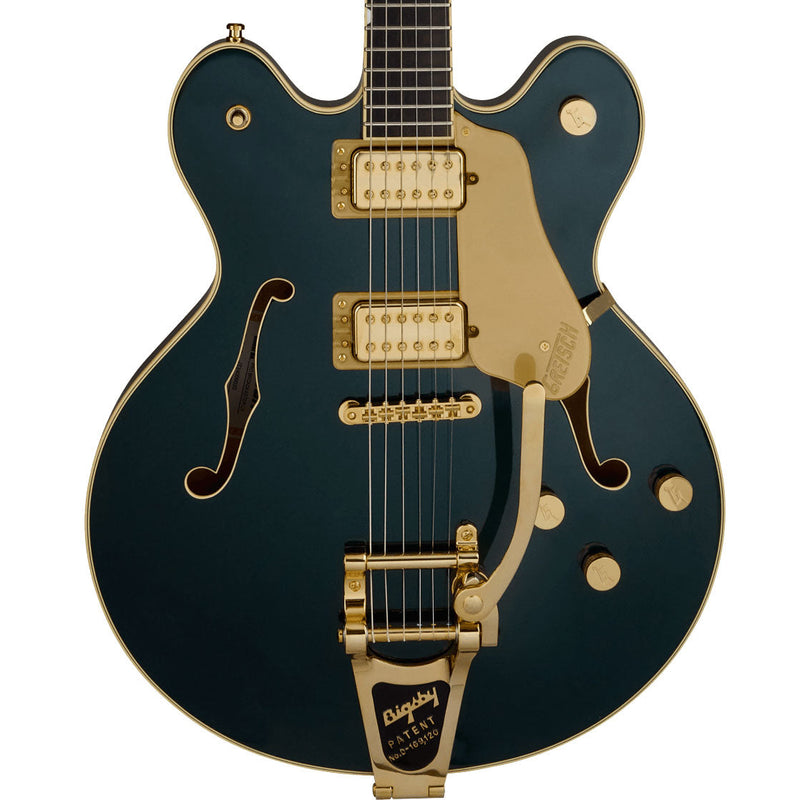 Gretsch Broadkaster LX Center Block with String-Thru Bigsby and Gold Hardware - Cadillac Green - 1