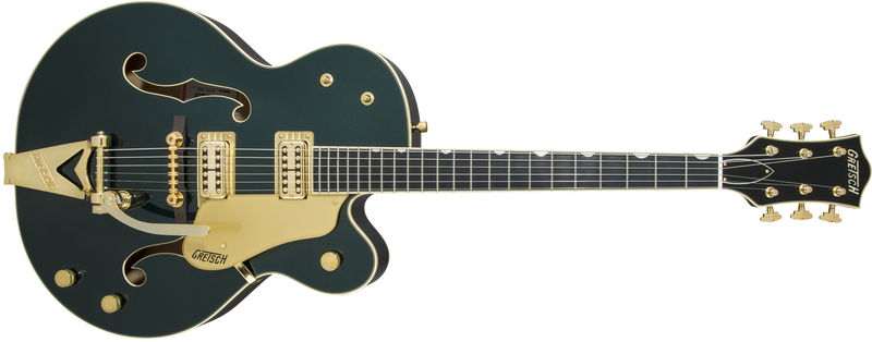 Gretsch G6196T-59 Vintage Select Edition '59 Country Club Hollow Body with Bigsby TV Jones Cadillac Green Lacquer Specifications