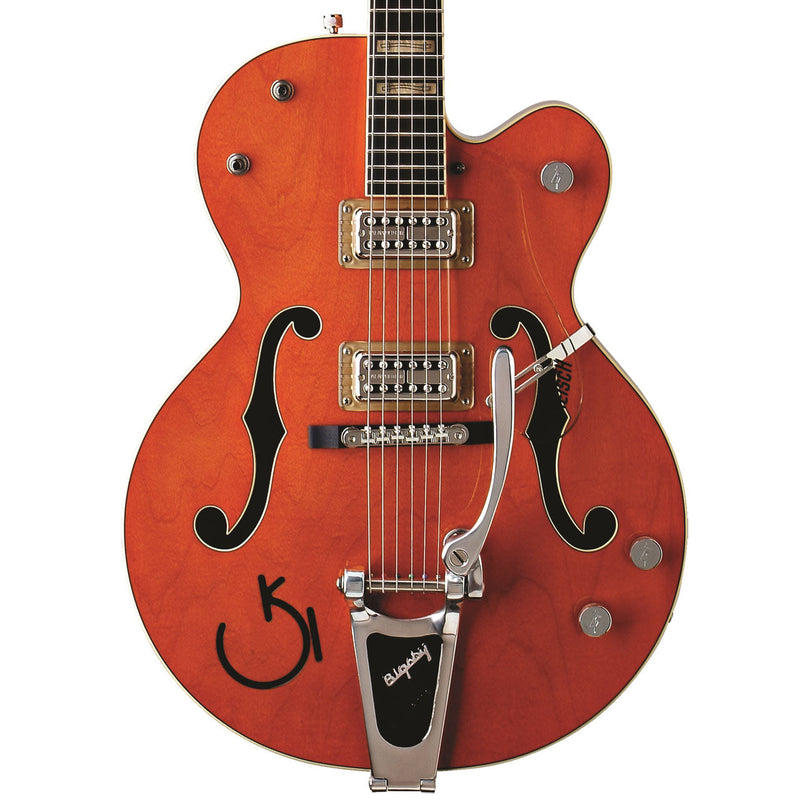 Gretsch G6120RHH Reverend Horton Heat Signature 6120 Hollow Body with Bigsby - Orange Stain Lacquer - 1