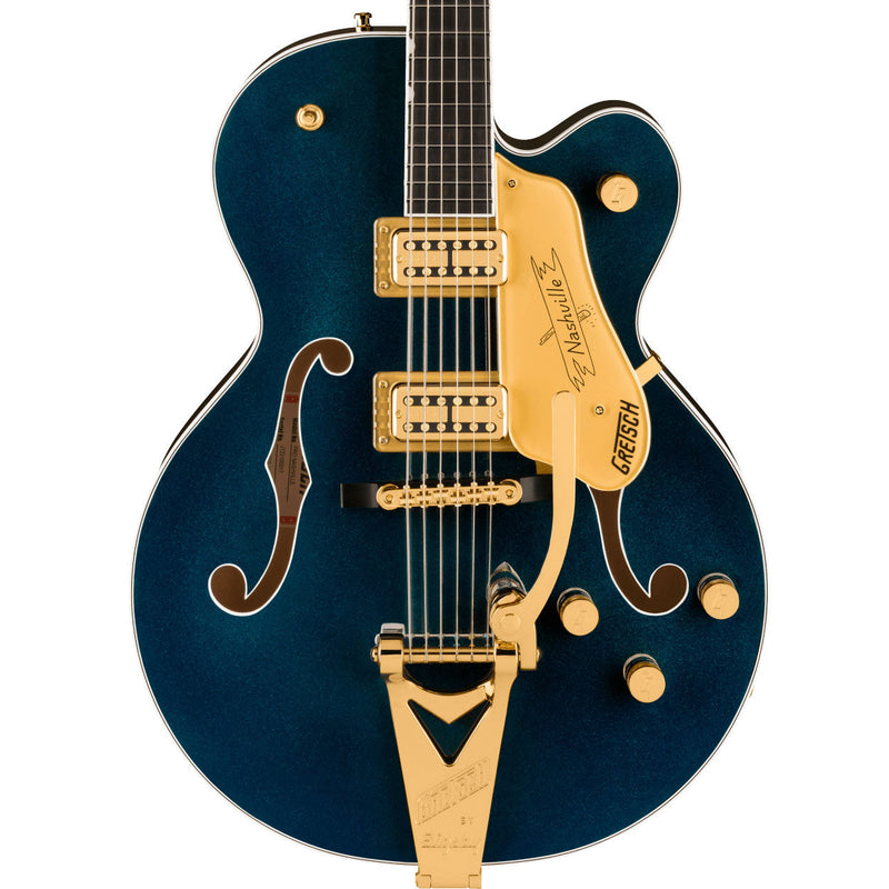 Gretsch Nashville Hollow Body with String-Thru Bigsby and Gold Hardware - Midnight Sapphire - 1