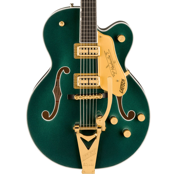 Gretsch Nashville Hollow Body with String-Thru Bigsby and Gold Hardware Cadillac Green Specs