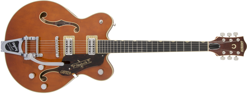Gretsch G6620T Players Edition Nashville Center Block Double-Cut with String-Thru Bigsby Filter’Tron Pickups Round-Up Orange Specifications