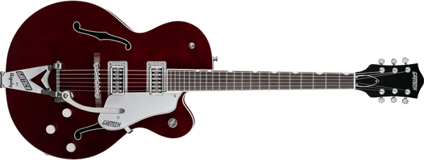 Gretsch G6119T-ET Players Edition Tennessee Rose Electrotone Hollow Body String-Thru Bigsby Deep Cherry Stain Specs