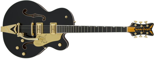 Gretsch G6136T Players Edition Falcon Hollow Body String-Thru Bigsby Black Specs