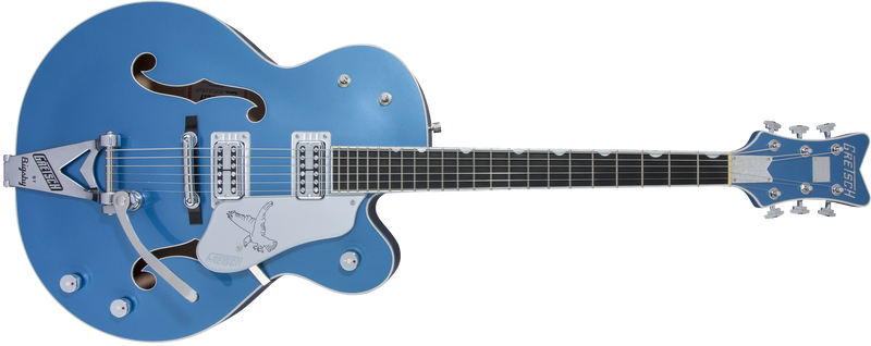 Gretsch G6136T-59 Limited Edition Falcon with Bigsby Ebony Fingerboard Lake Placid Blue Specifications