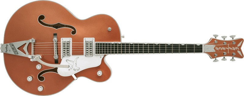 Gretsch G6136T Limited Edition Falcon with Bigsby Ebony Fingerboard Two-Tone Copper/Sahara Metallic Specifications