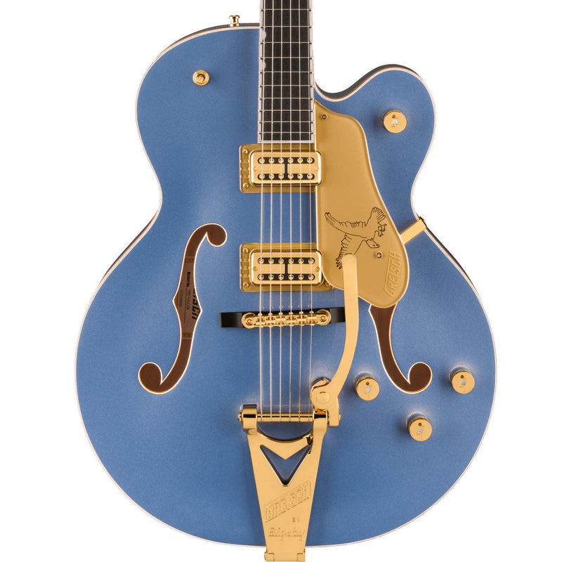 Gretsch Falcon Hollow Body with String-Thru Bigsby - Cerulean Smoke - 7