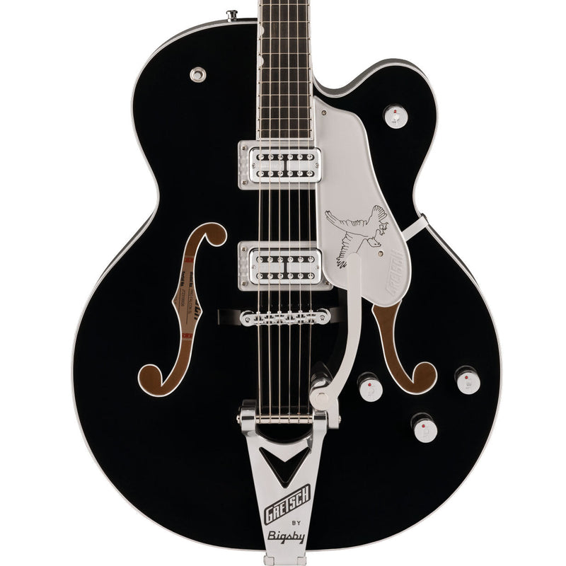 Gretsch Falcon Hollow Body with String-Thru Bigsby - Black - 1