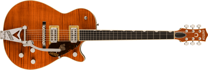 Gretsch G6130T Limited Edition Sidewinder with String-Thru Bigsby Ebony Fingerboard Bourbon Stain Specifications
