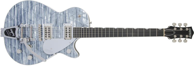 Gretsch G6129T Limited Edition Players Edition Jet FT with Bigsby Rosewood Fingerboard Light Blue Pearl Specifications