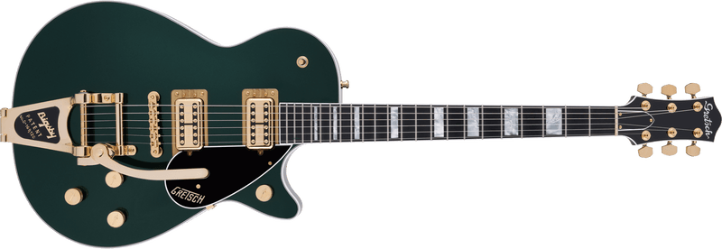 Gretsch G6228TG Players Edition Jet BT with Bigsby and Gold Hardware Ebony Fingerboard Cadillac Green Specifications