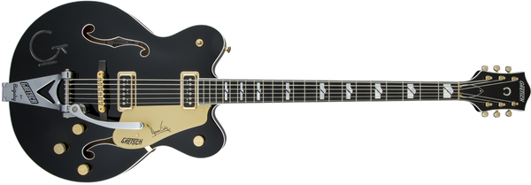 Gretsch G6120TB-DE Duane Eddy 6-String Bass Black Pearl Specs