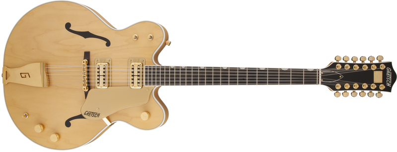 Gretsch G6122-12 Chet Atkins Country Gentleman 12-String Ebony Fretboard Amber Specifications