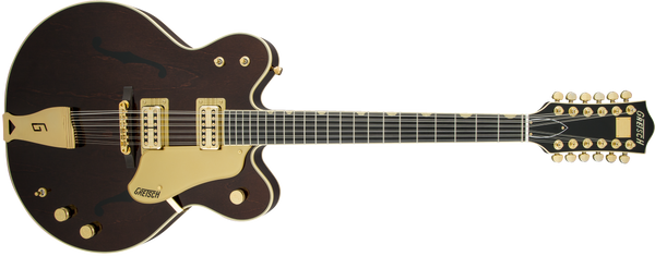 Gretsch G6122-6212 Vintage Select Edition '62 Chet Atkins Country Gentleman Hollow Body 12-String Walnut Stain Specs