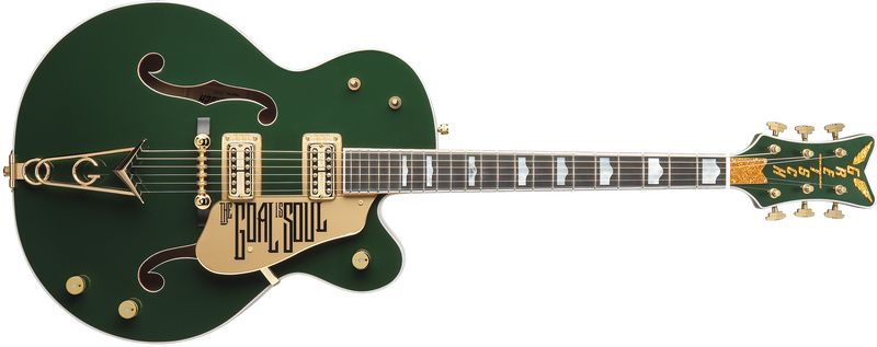 Gretsch G6136I Bono Irish Falcon Ebony Fingerboard Soul Green Specifications