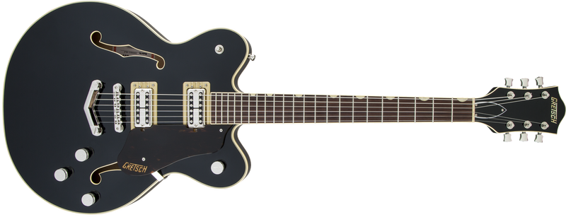 Gretsch G6609 Players Edition Broadkaster Center Block Double-Cut with V-Stoptail USA Full'Tron Pickups Black Specifications