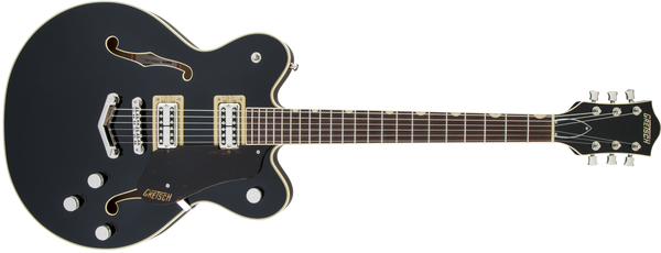 Gretsch G6609 Players Edition Broadkaster Center Block Double-Cut V-Stoptail Black Specs