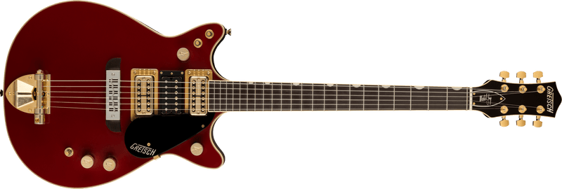 Gretsch G6131-MY-RB Limited Edition Malcolm Young Signature Jet Ebony Fingerboard Vintage Firebird Red Specifications