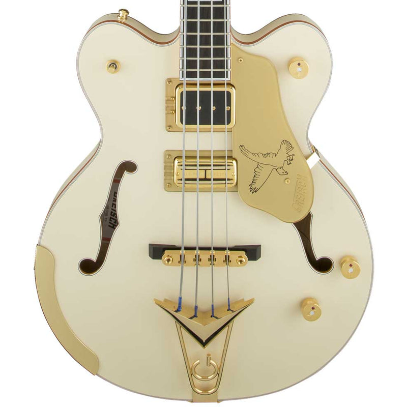 Gretsch G6136B-TP Tom Petersson Signature 4-String Bass - Aged White -1