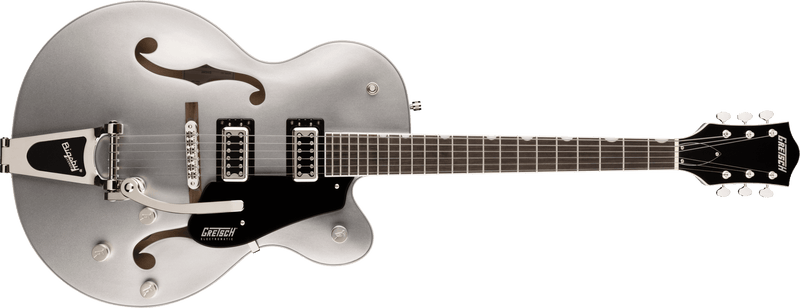 Gretsch G5420T Electromatic Classic Hollow Body Single-Cut with Bigsby Laurel Fingerboard Airline Silver Specifications