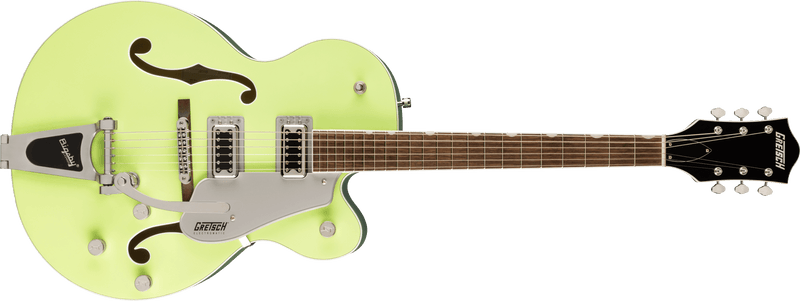 Gretsch G5420T Electromatic Classic Hollow Body Single-Cut with Bigsby Laurel Fingerboard Two-Tone Anniversary Green Specifications