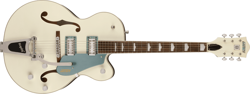 Gretsch G5420T-140 Electromatic 140th Double Platinum Hollow Body with Bigsby Laurel Fingerboard Two-Tone Pearl Platinum/Stone Platinum Specifications