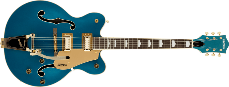 Gretsch G5422TG Electromatic Pristine LTD Hollow Body Double-Cut with Bigsby Laurel Fingerboard Petrol Specifications