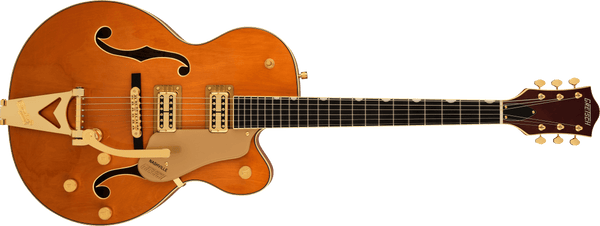 Gretsch Synchromatic Nashville Hollow Body Single-Cut Bigsby 50's Orange Stain Specs