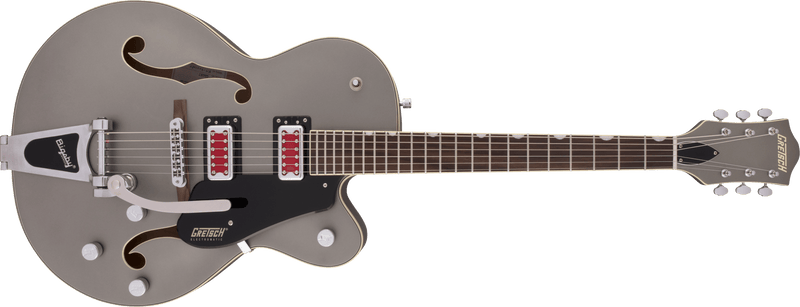 Gretsch G5410T Electromatic "Rat Rod" Hollow Body Single-Cut with Bigsby Rosewood Fingerboard Matte Phantom Metallic Specifications